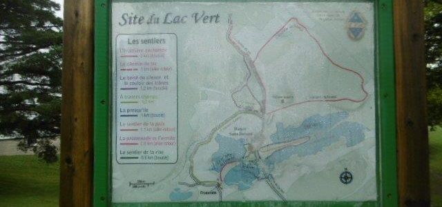 Site du lac Vert - Portage Québec