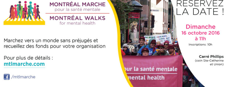 Montreal Walks for mental health 2016 - Portage