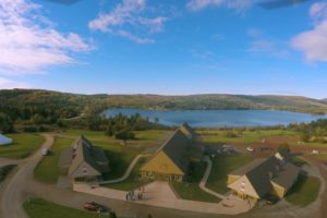 Portage Atlantic - Vue du ciel