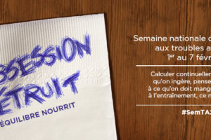 Portage souligne la Semaine nationale de sensibilisation aux troubles alimentaires