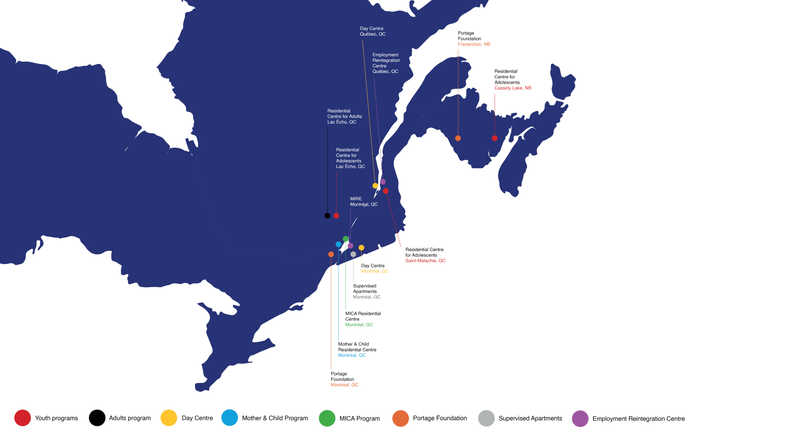 Map Portage 2025 - ENG